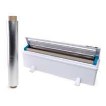 WP-180DA 18" FoilMaster Dispenser with 18" x 500' Aluminum Foil Roll